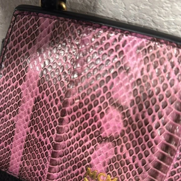 MCM Snakeskin Crossbody Bag - Picture 4 of 10